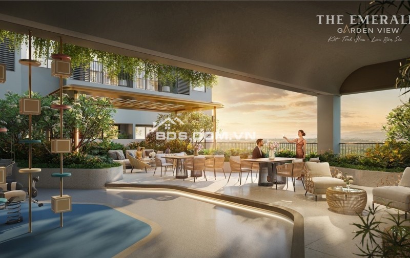 The Emerald Garden View chỉ 35tr/m2  hiện lên như một khu vườn ngọc lục bảo – nơi tâm hồn được chữa lành